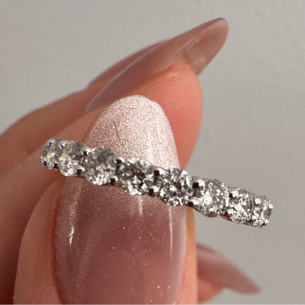 14KT 2.00CT Lab Grown Diamond Eternity Band